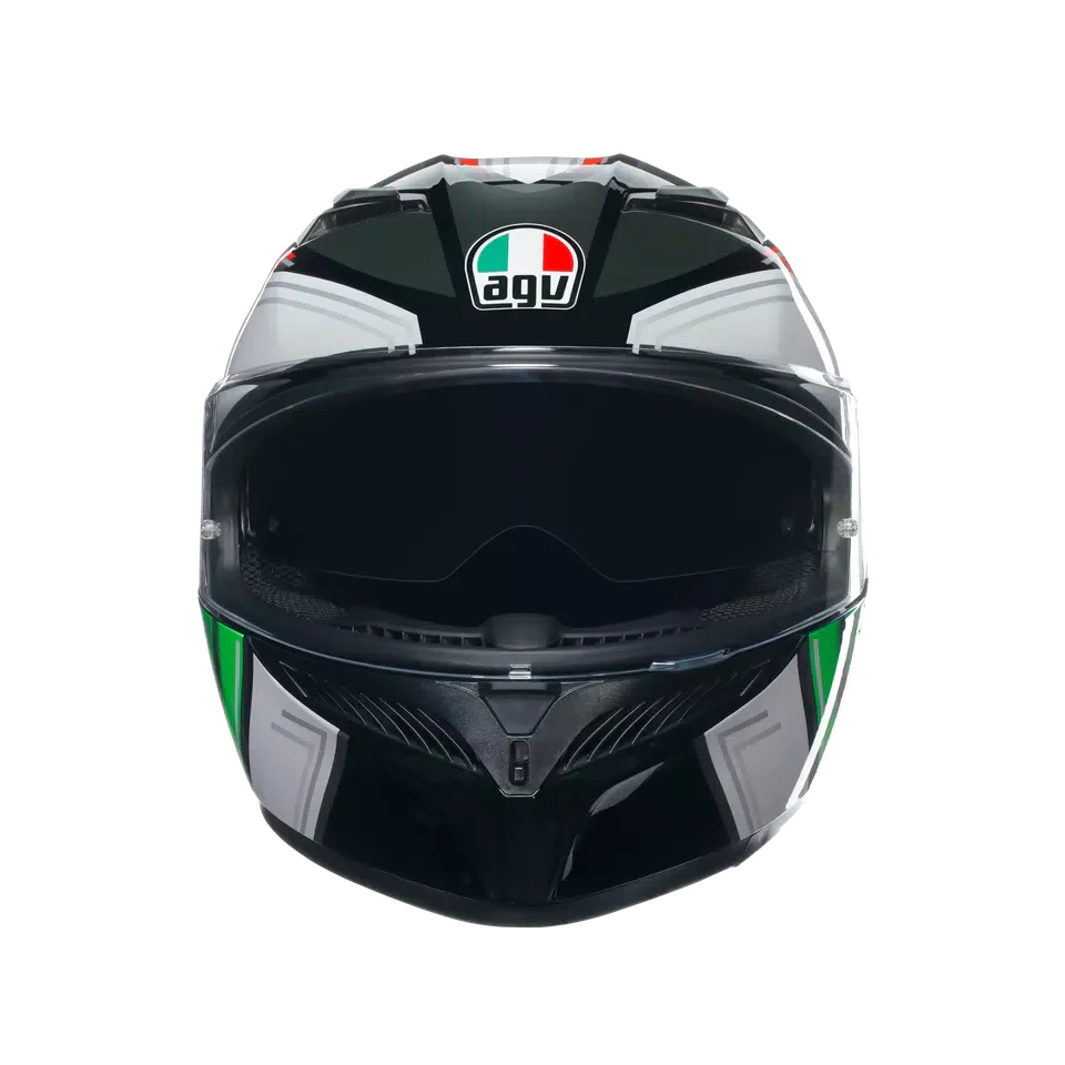 AGV K3 Wing Black/Italy Helmet - AGV | SuperBike Store India