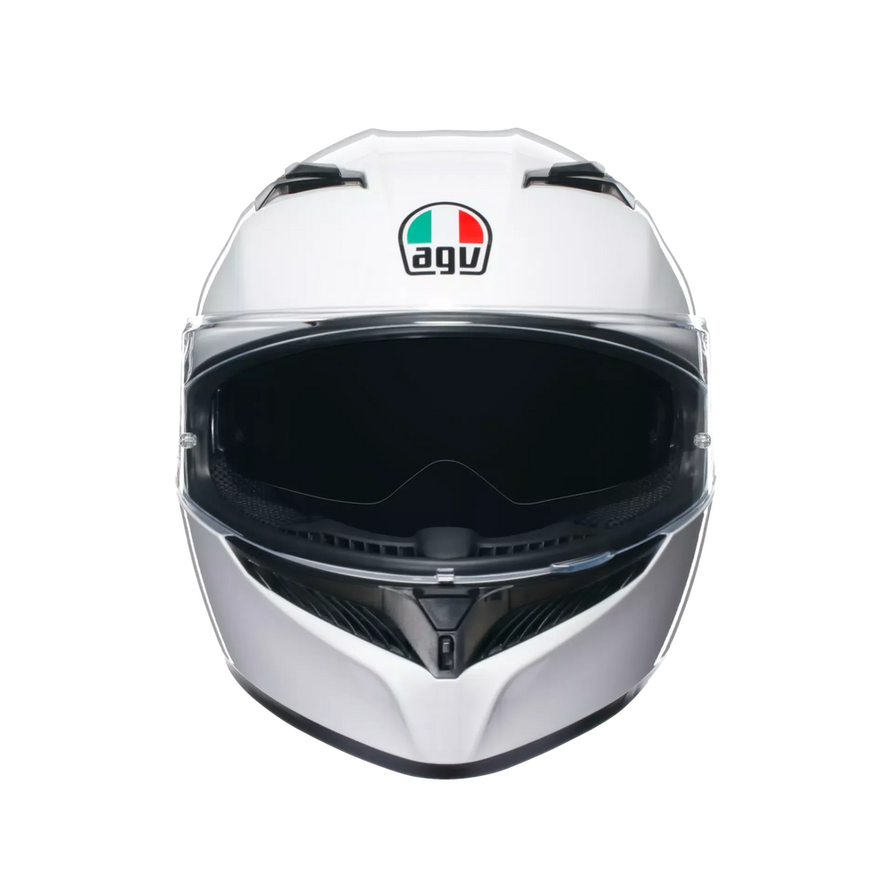 AGV K3 Mono White Helmet - AGV | SuperBike Store India