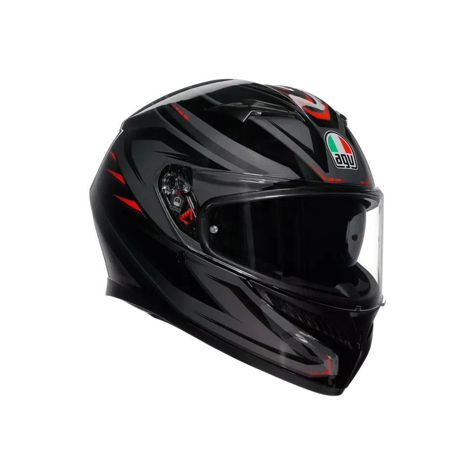 AGV K3 Syth Black/Red Helmet - AGV | SuperBike Store India
