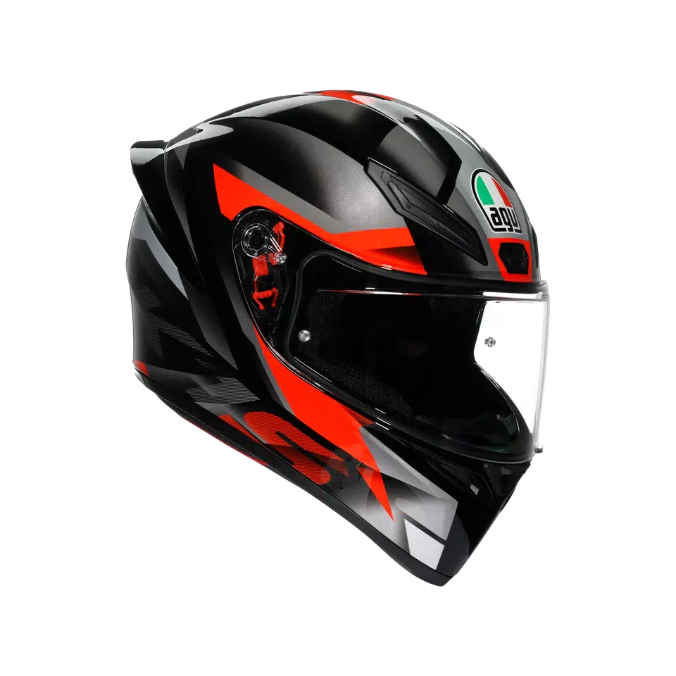 AGV K1 S Fastlap Black/Grey/Red Helmet - AGV | SuperBike Store India