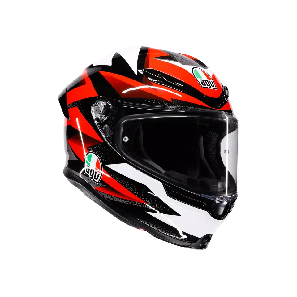 AGV K6 S Braven Black/Red/White Helmet - AGV | SuperBike Store India