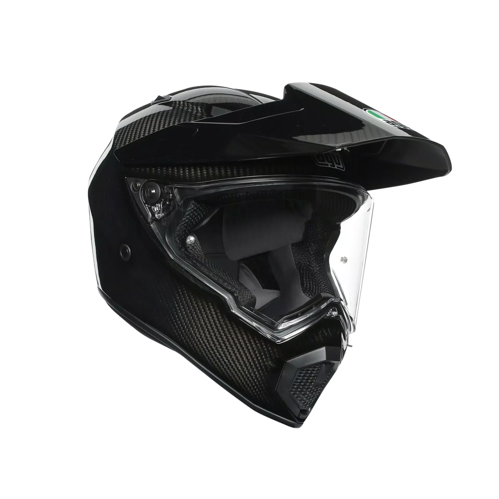 AGV AX9 Helmet - Mono Glossy Carbon - AGV | SuperBike Store India