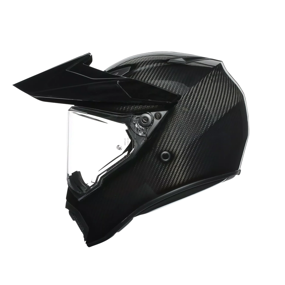 AGV AX9 Helmet - Mono Glossy Carbon - AGV | SuperBike Store India