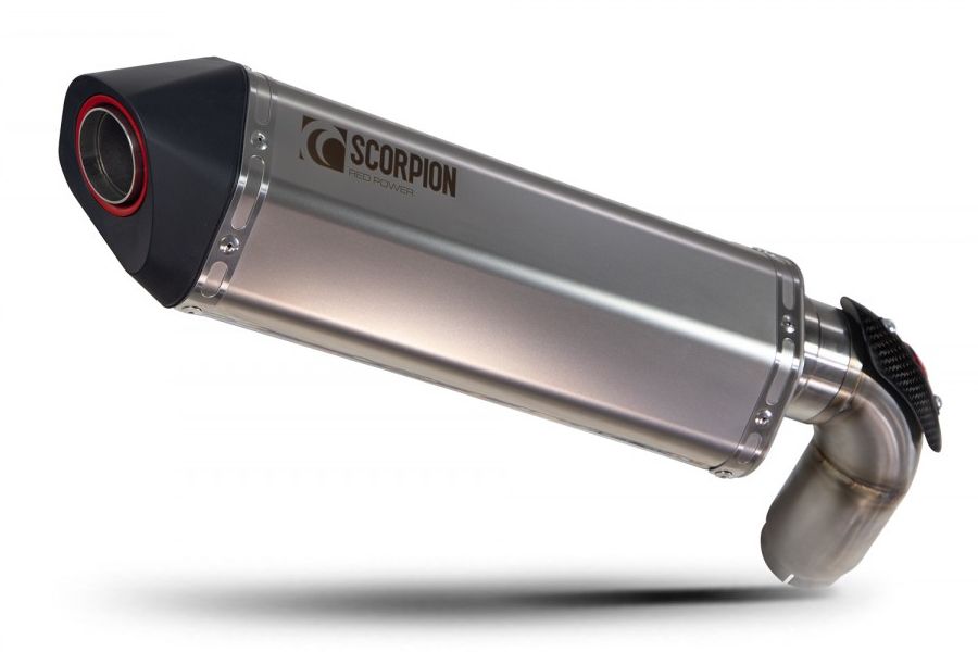 Scorpion Scorpion Serket Parallel Slip-On Exhaust For Kawasaki Ninja 1000 2020-22 – side view