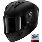 Shark Shark Aeron Dark Shadow Helmet - Mat Black Mat – front view