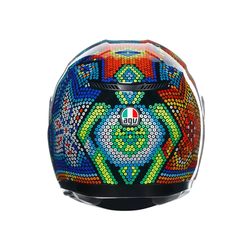 AGV AGV K3 Rossi Winter Test 2018 Helmet – rear view