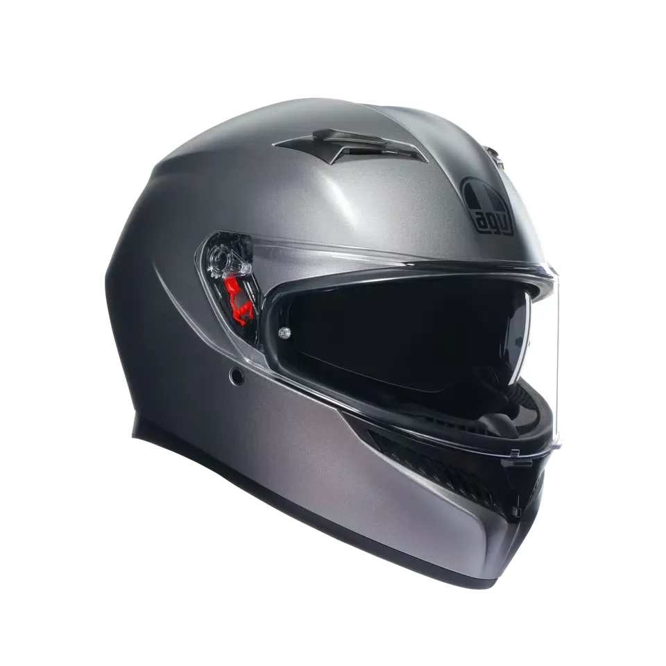 AGV AGV K3 Rodio Grey Matt Helmet – front view