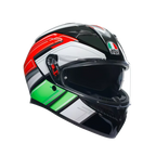 AGV AGV K3 Wing Black/Italy Helmet – front view