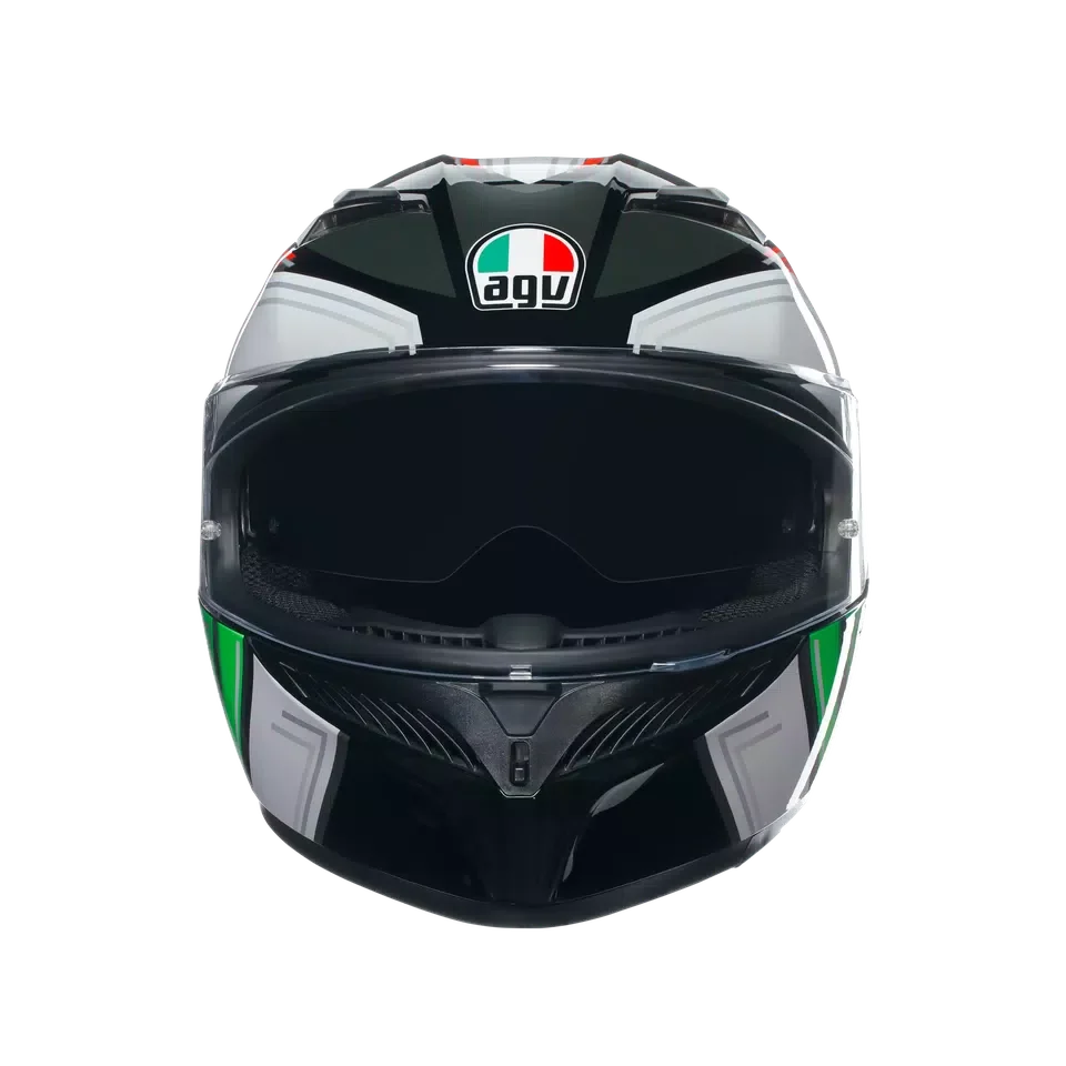 AGV AGV K3 Wing Black/Italy Helmet – side view