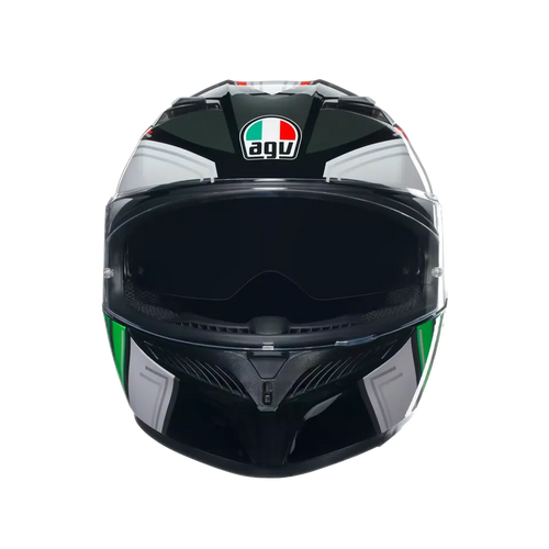AGV AGV K3 Wing Black/Italy Helmet – side view