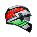 AGV AGV K3 Wing Black/Italy Helmet – top view
