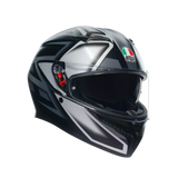 AGV K3 Compound Matt Black/Grey Helmet - AGV | SuperBike Store India