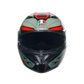 AGV K3 Decept Matt Black/Green/Red Helmet - AGV | SuperBike Store India