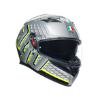 AGV AGV K3 Fortify Grey/Black/Yellow Fluo Helmet – front view