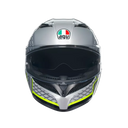 AGV AGV K3 Fortify Grey/Black/Yellow Fluo Helmet – side view