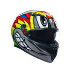 AGV AGV K3 Birdy 2.0 Grey/Yellow/Red Helmet – front view