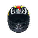 AGV AGV K3 Birdy 2.0 Grey/Yellow/Red Helmet – side view