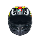 AGV AGV K3 Birdy 2.0 Grey/Yellow/Red Helmet – side view