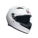 AGV K3 Mono White Helmet - AGV | SuperBike Store India