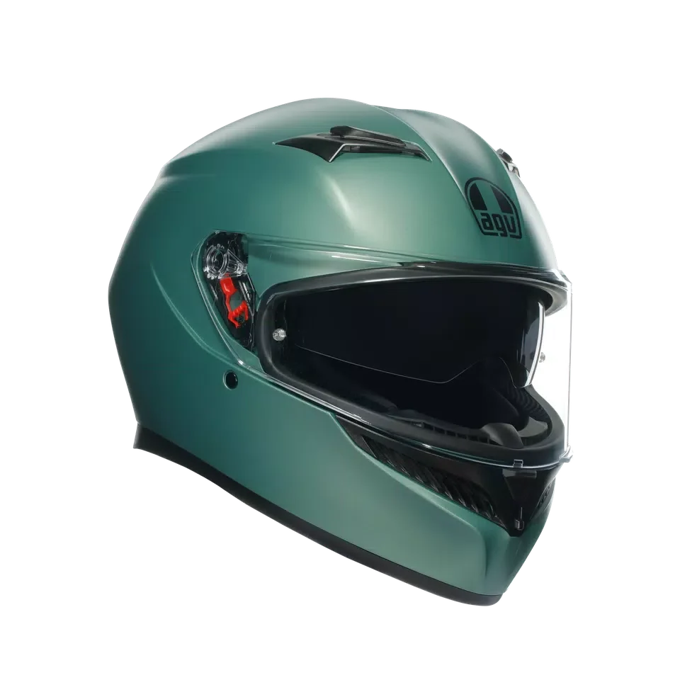 AGV AGV K3 Mono Matt Salvia Green Helmet – front view