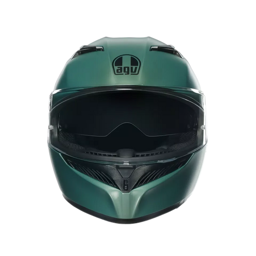 AGV AGV K3 Mono Matt Salvia Green Helmet – side view