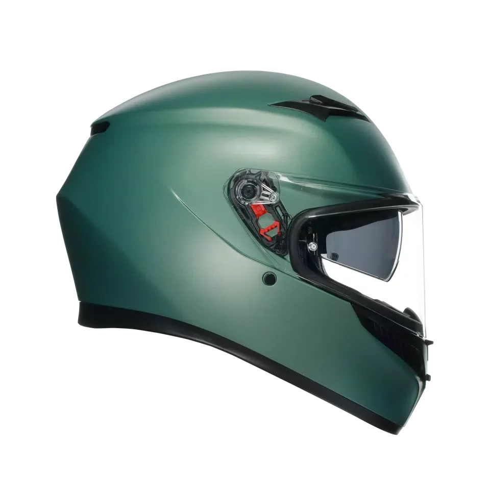 AGV AGV K3 Mono Matt Salvia Green Helmet – top view