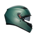 AGV AGV K3 Mono Matt Salvia Green Helmet – top view