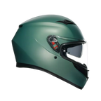 AGV AGV K3 Mono Matt Salvia Green Helmet – top view