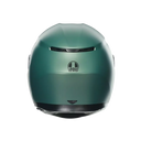 AGV AGV K3 Mono Matt Salvia Green Helmet – rear view