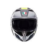 AGV K3 Shade Grey/Yellow Fluo Helmet - AGV | SuperBike Store India