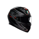 AGV AGV K3 Syth Black/Red Helmet – front view