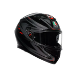 AGV K3 Syth Black/Red Helmet - AGV | SuperBike Store India