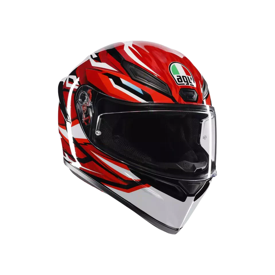 AGV K1 S Lion Black/Red/White Helmet - AGV | SuperBike Store India