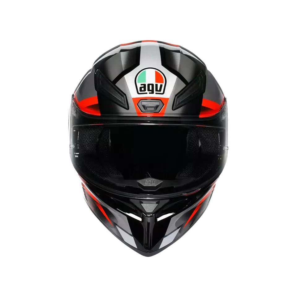 AGV K1 S Fastlap Black/Grey/Red Helmet - AGV | SuperBike Store India