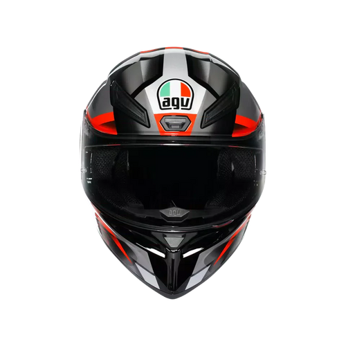 AGV K1 S Fastlap Black/Grey/Red Helmet - AGV | SuperBike Store India