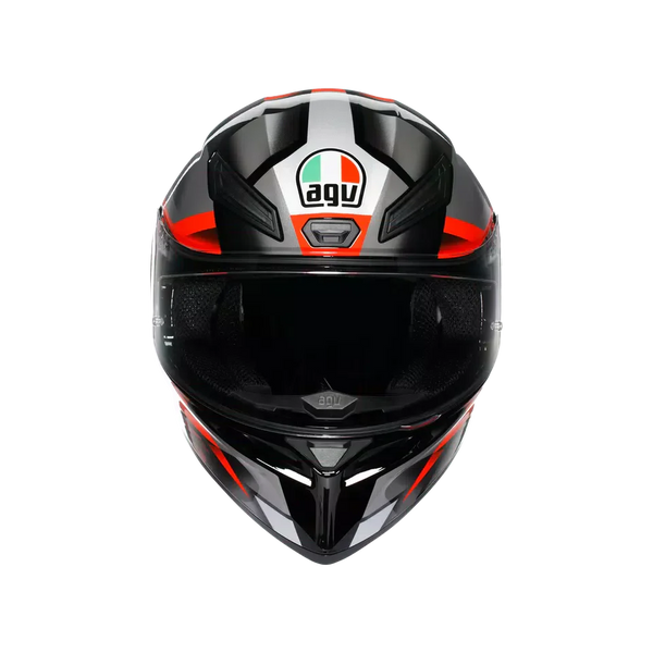 AGV K1 S Fastlap Black/Grey/Red Helmet - image 2