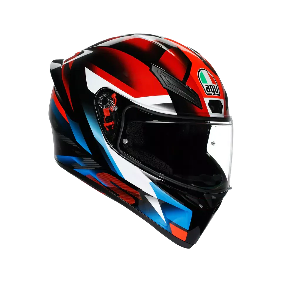 AGV K1 S Fastlap Black/Red/Blue Helmet - AGV | SuperBike Store India