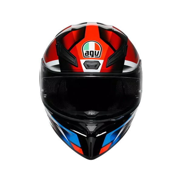 AGV K1 S Fastlap Black/Red/Blue Helmet - image 2