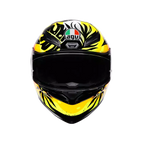 AGV AGV K1 S Tropicrush Black/Orange Helmet – top view