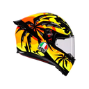 AGV AGV K1 S Tropicrush Black/Orange Helmet – rear view