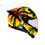 AGV AGV K1 S Tropicrush Black/Orange Helmet – rear view
