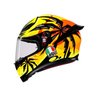 AGV AGV K1 S Tropicrush Black/Orange Helmet – side view