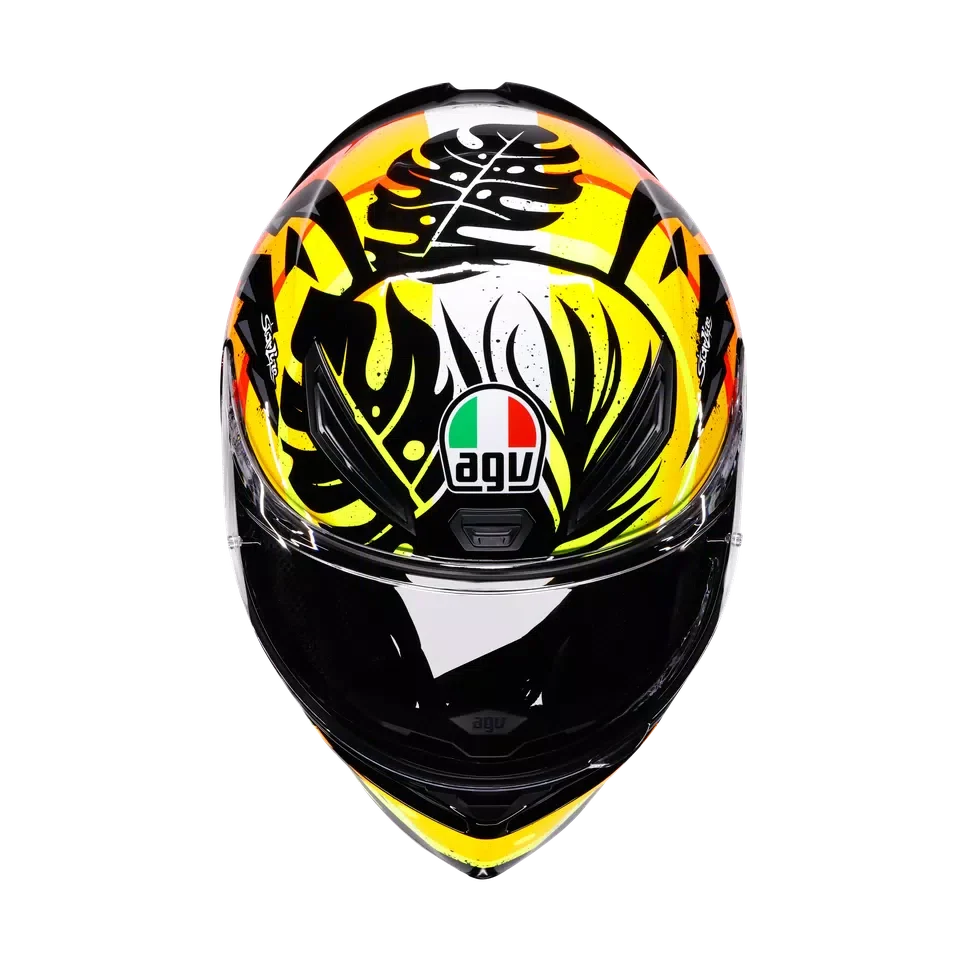 AGV AGV K1 S Tropicrush Black/Orange Helmet – product view