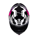 AGV AGV K1 S Punkpulse Black/Purple/Lime Helmet – detail view