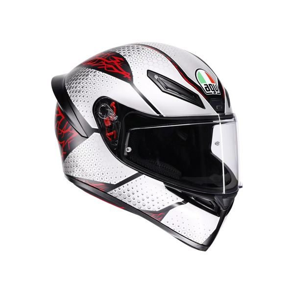 AGV K1 S Speedarmor Matt Black/Grey/Red Helmet - image 1