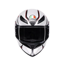 AGV AGV K1 S Speedarmor Matt Black/Grey/Red Helmet – rear view