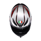 AGV AGV K1 S Speedarmor Matt Black/Grey/Red Helmet – detail view