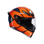 AGV AGV K1 S Speedarmor Black/Orange/Blue Helmet – front view