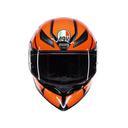 AGV AGV K1 S Speedarmor Black/Orange/Blue Helmet – top view