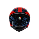 AGV AGV K1 S Speedarmor Black/Orange/Blue Helmet – detail view